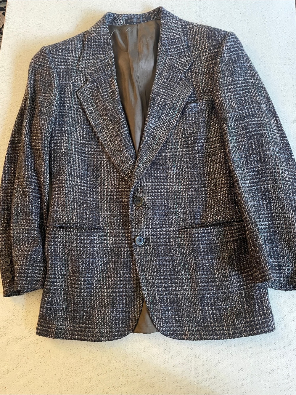 Saks Fifth Avenue Single Breasted Boy’s Lightweight Wool Blazer